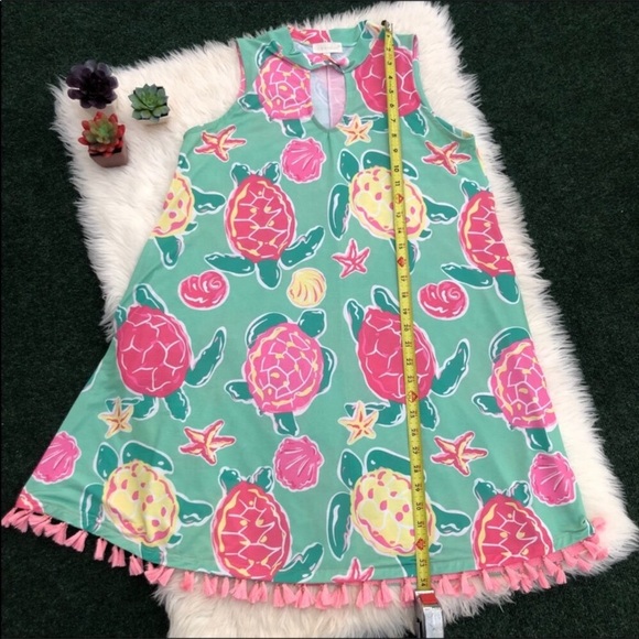 Simply Southern TopSail Turtle Tassel Dress - Picture 8 of 12